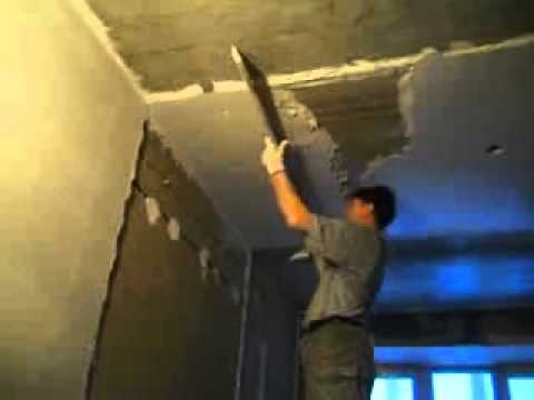 Comment enduire le plafond?