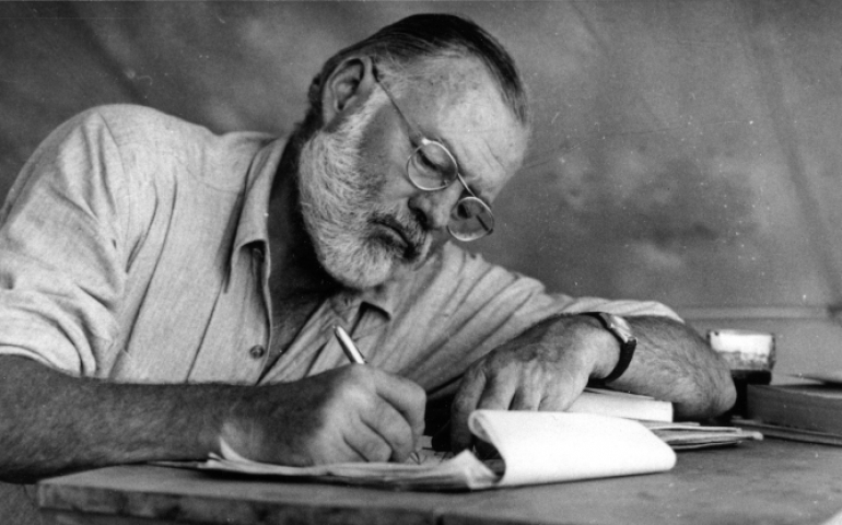 E Hemingway Il n'y a rien de plus difficile au monde que d'écrire une prose simple et honnête sur un homme