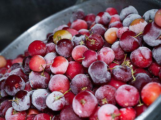 Comment geler une cerise?