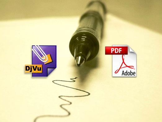 Comment traduire DjVu en PDF?