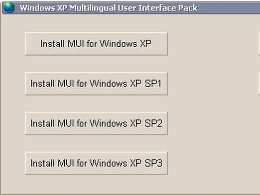 Comment russifier Windows XP?