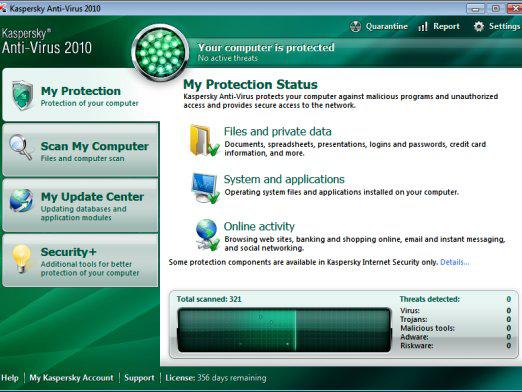 Comment installer Kaspersky Anti-Virus?