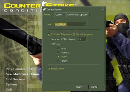 Counter-Strike: comment créer un serveur?