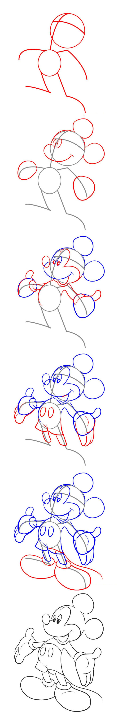 Comment dessiner Mickey?