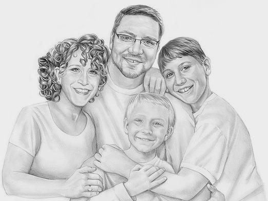 Comment dessiner une famille?