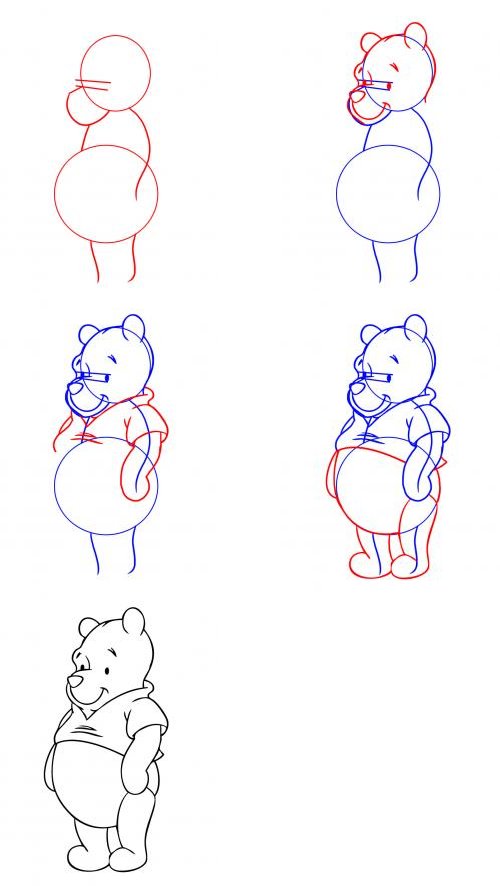 Comment dessiner Winnie?