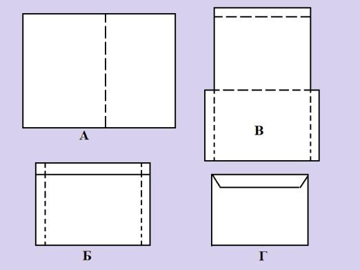 Comment faire une enveloppe de papier?