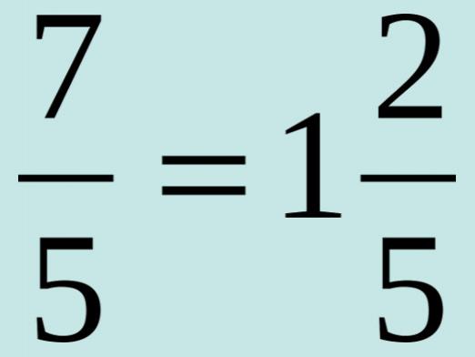 Comment traduire une mauvaise fraction?