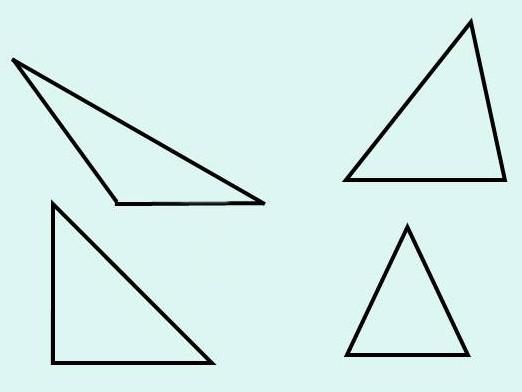 Quels sont les triangles?